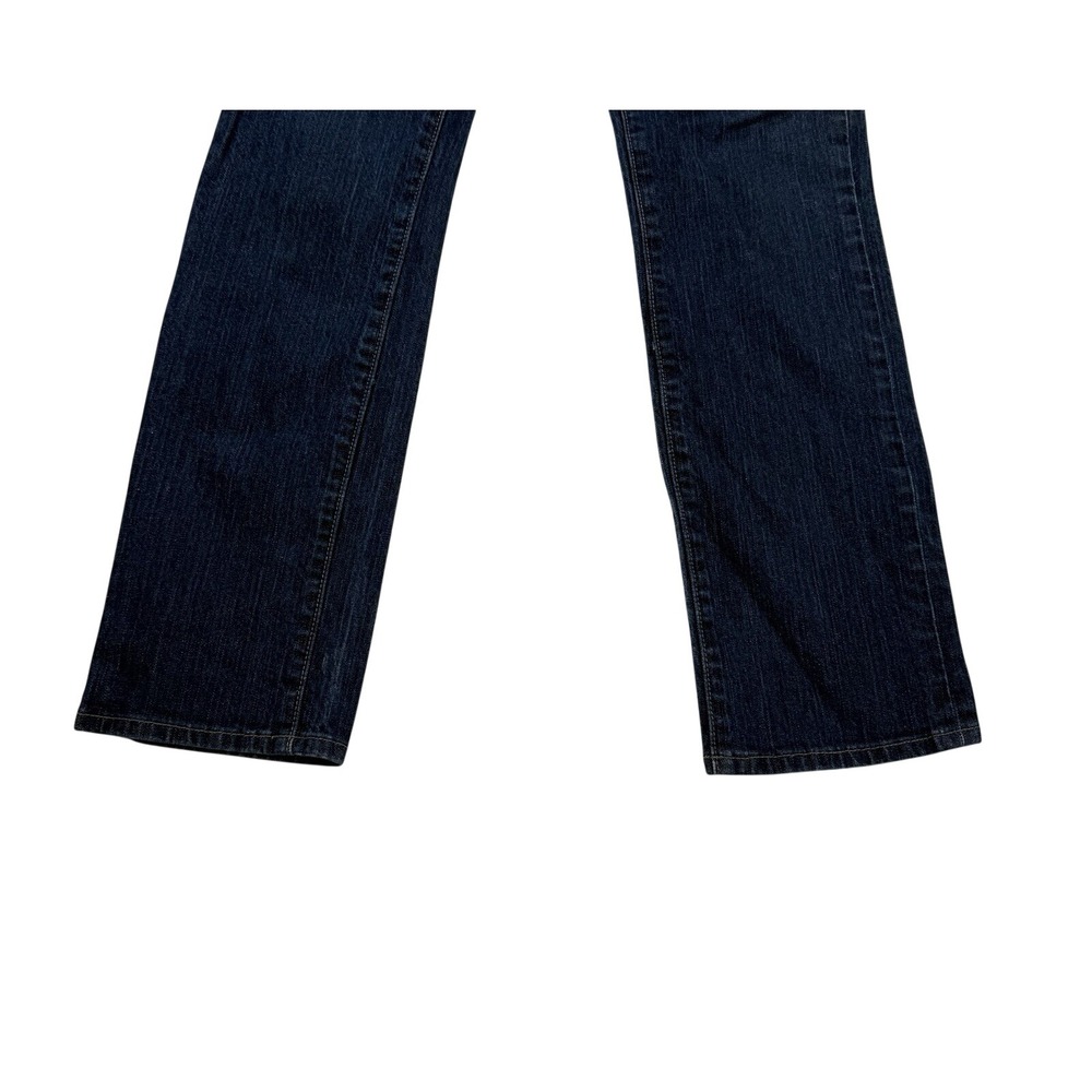 Old Navy The Flirt Mid-Rise Straight Leg Jeans Dark Wash Blue Size 6 Regular - Picture 4 of 9